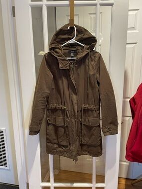 Forever 21 Olive Brown Utility Jacket